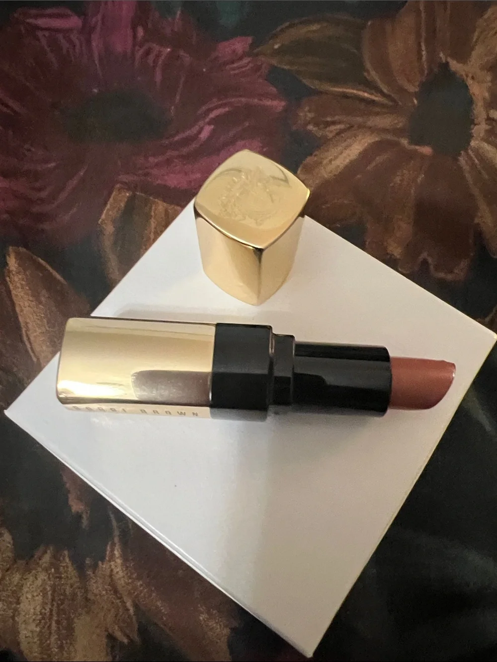 Bobbi Brown Luxe Lip Color - Gold Packaging Uber Nude